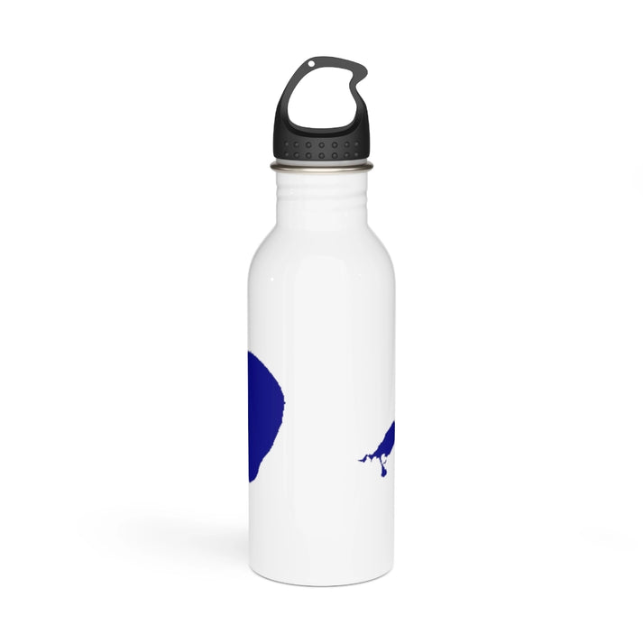 Iowa  Clear  Lake  Water  bottle  other  position  view  from  back  white.webp