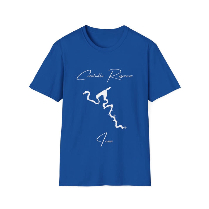 Iowa  Coralville  Reservoir  T-shirt  front  position  view  from  front  royal.webp
