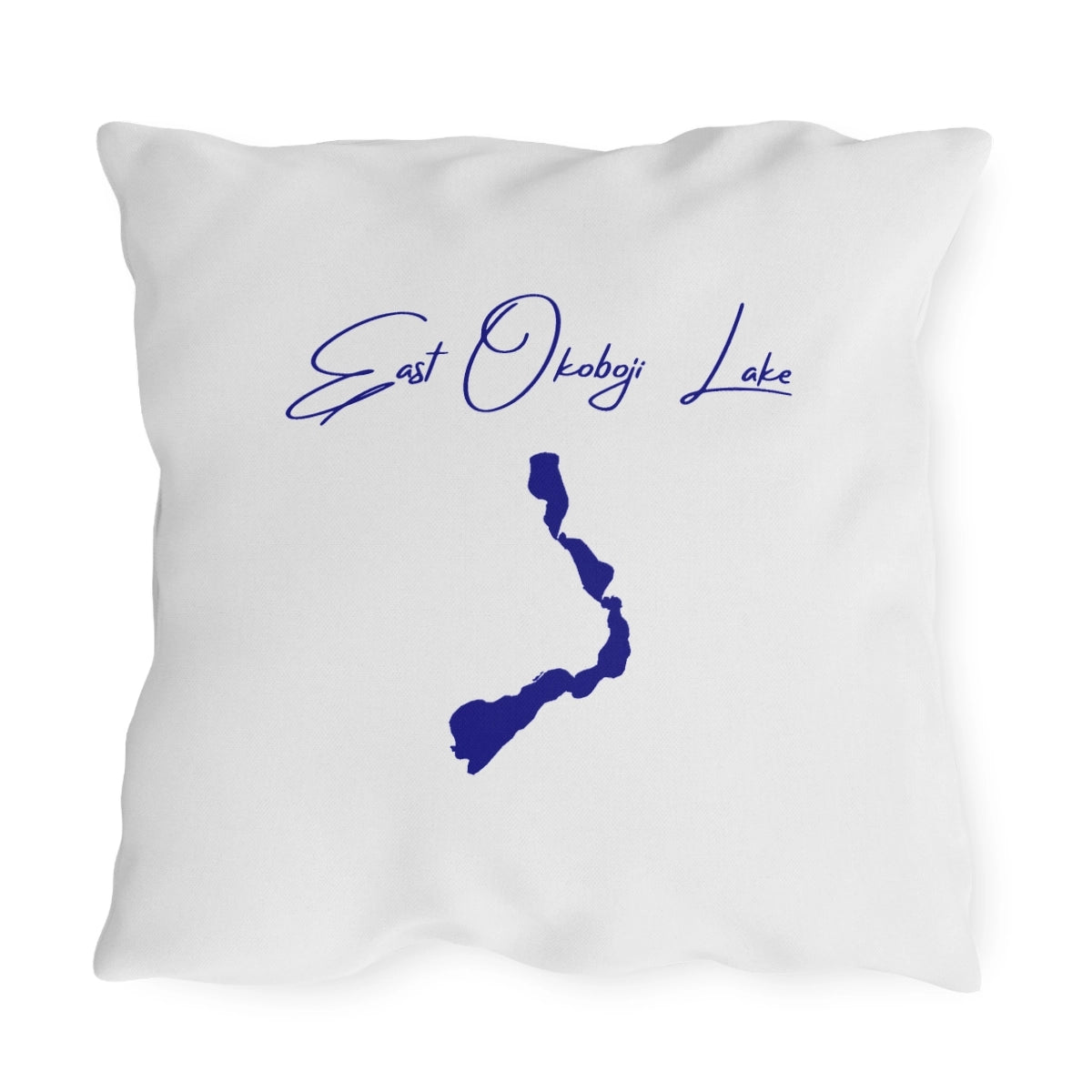 Iowa  East  Okoboji  Lake  Outdoor  Pillow  back  position  view  from  back  20  x  20.webp