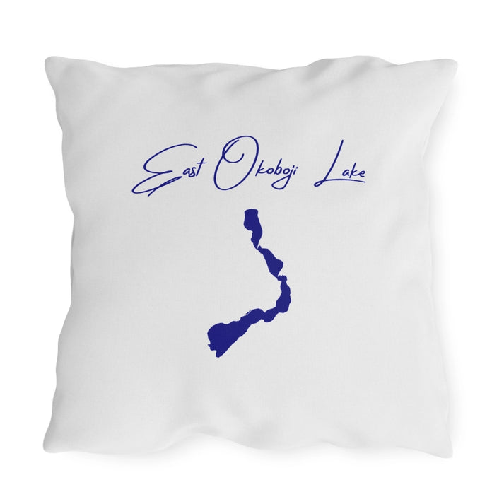 Iowa  East  Okoboji  Lake  Outdoor  Pillow  back  position  view  from  back  20  x  20.webp