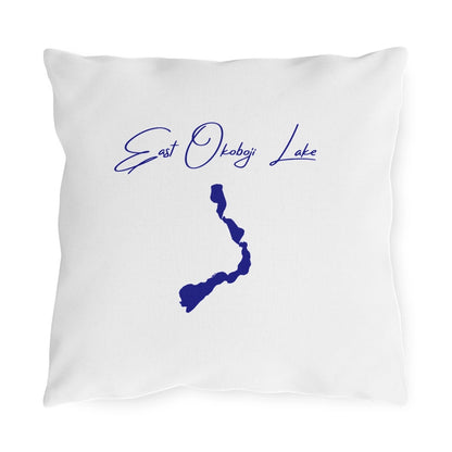 Iowa  East  Okoboji  Lake  Outdoor  Pillow  front  position  view  from  front  16  x  16.webp