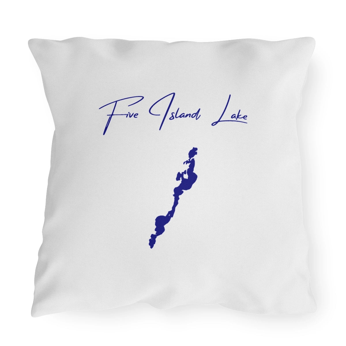 Iowa  Five  Island  Lake  Outdoor  Pillow  front  position  view  from  front  20  x  20.webp