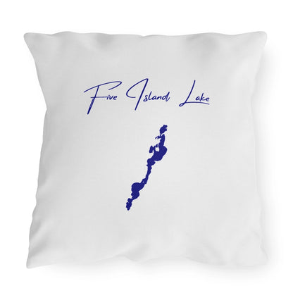 Iowa  Five  Island  Lake  Outdoor  Pillow  front  position  view  from  front  20  x  20.webp