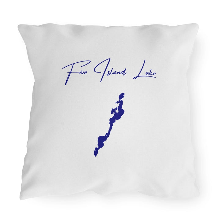 Iowa  Five  Island  Lake  Outdoor  Pillow  front  position  view  from  front  20  x  20.webp