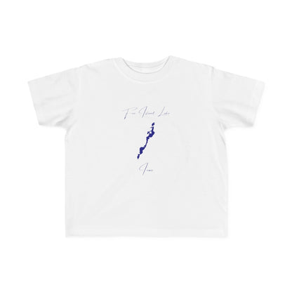 Iowa  Five  Island  Lake  Toddler  T-shirt  front  position  view  from  front  white.webp