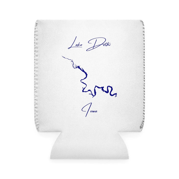Iowa  Lake  Delhi  Can  Koozie  front  position  view  from  front-1  white.webp