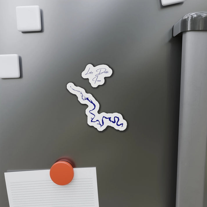 Iowa  Lake  Delhi  Die  Cut  Magnet  front  position  view  from  context-1  4  x  4.webp