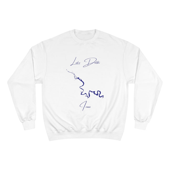 Iowa  Lake  Delhi  Sweatshirt  front  position  view  from  front  white.webp