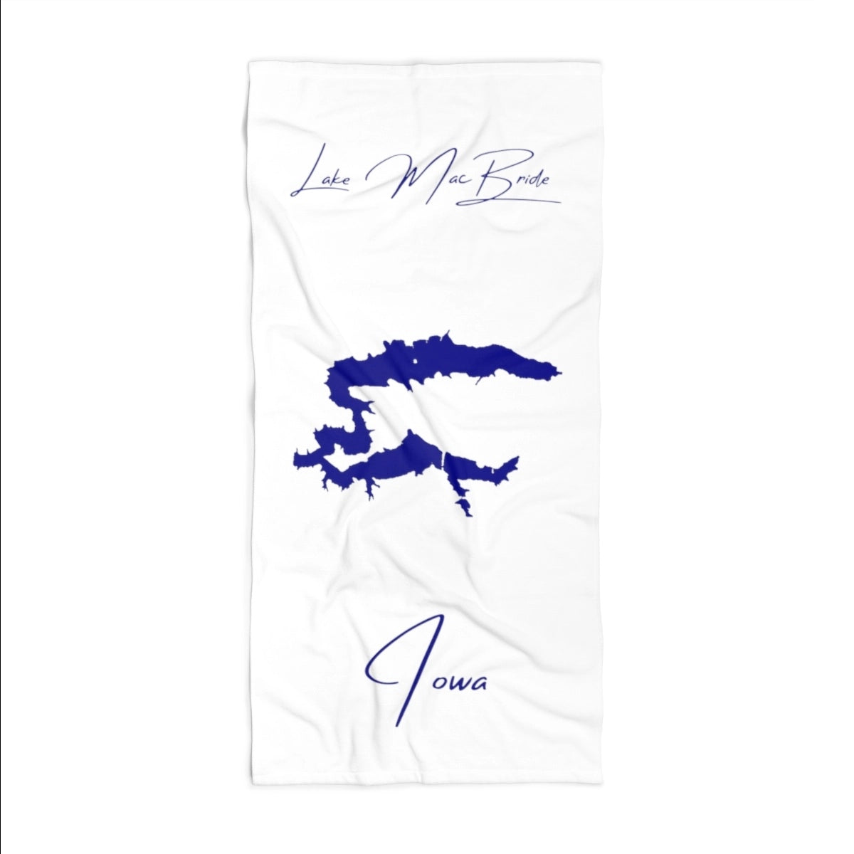 Iowa  Lake  MacBride  Beach  Towel  front  position  view  from  front  36  x  72.webp