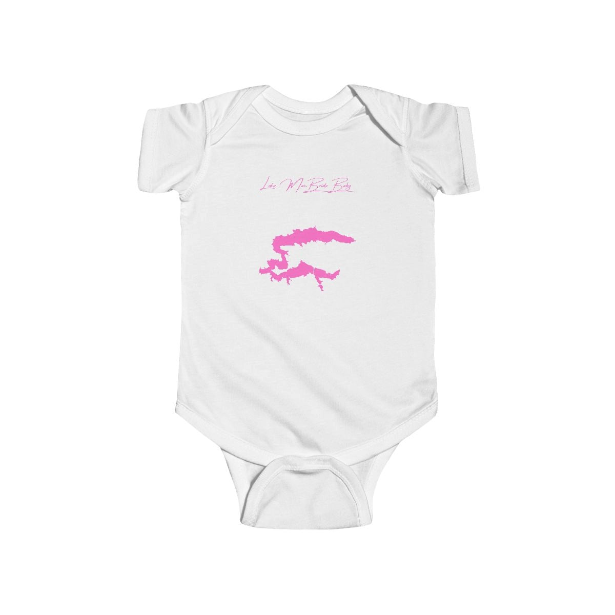 Iowa  Lake  MacBride  Onesie  front  position  view  from  front  white.webp