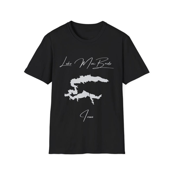 Iowa  Lake  MacBride  T-shirt  front  position  view  from  front  black.webp