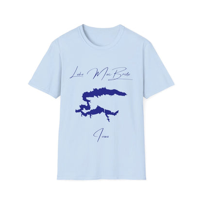 Iowa  Lake  MacBride  T-shirt  front  position  view  from  front  light  blue.webp