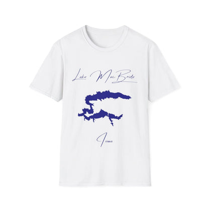 Iowa  Lake  MacBride  T-shirt  front  position  view  from  front  white.webp