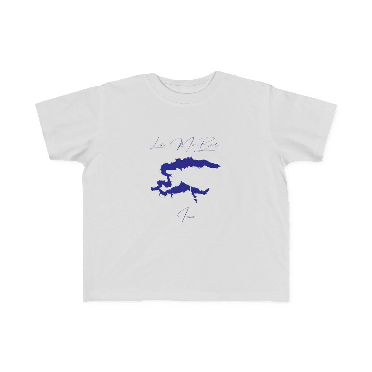 Iowa  Lake  MacBride  Toddler  T-shirt  front  position  view  from  front  silver.webp