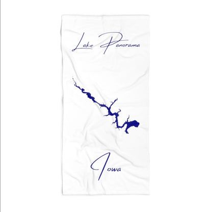 Iowa  Lake  Panorama  Beach  Towel  front  position  view  from  front  36  x  72.webp