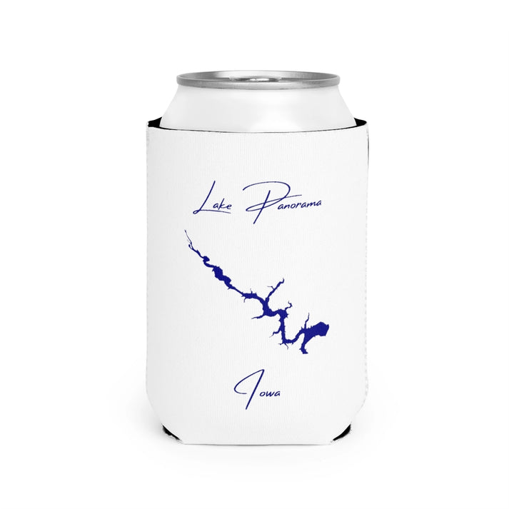 Iowa  Lake  Panorama  Can  Koozie  front  position  view  from  front-2  white.webp
