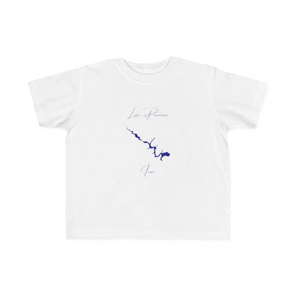Iowa  Lake  Panorama  Toddler  T-shirt  front  position  view  from  front  white.webp