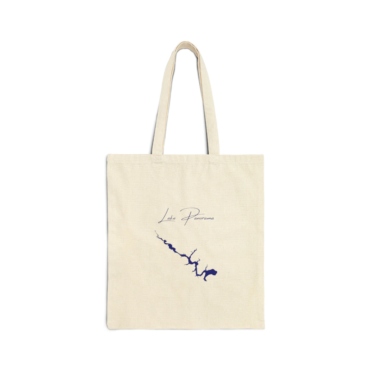 Iowa  Lake  Panorama  Tote  Bag  back  position  view  from  back  15  x  16.webp
