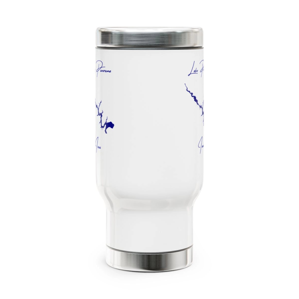 Iowa  Lake  Panorama  Travel  Mug  other  position  view  from  front  14oz.webp