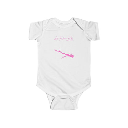 Iowa  Lake  Rathbun  Onesie  front  position  view  from  front  white.webp