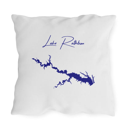 Iowa  Lake  Rathbun  Outdoor  Pillow  back  position  view  from  back  20  x  20.webp
