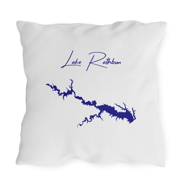 Iowa  Lake  Rathbun  Outdoor  Pillow  back  position  view  from  back  20  x  20.webp