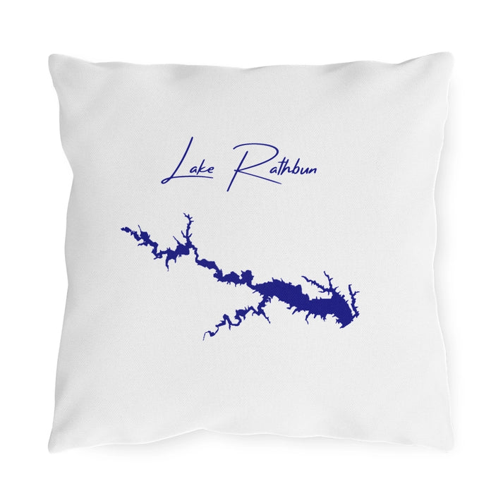 Iowa  Lake  Rathbun  Outdoor  Pillow  front  position  view  from  front  16  x  16.webp