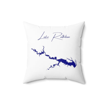 Iowa  Lake  Rathbun  Pillow  front  position  view  from  back  16  x  16.webp