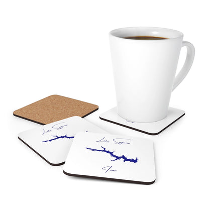 Iowa  Lake  Sugema  Coaster  Set  front  position  view  from  context-1  3.75  x  3.75.webp