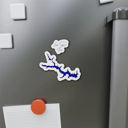 Iowa  Lake  Sugema  Die  Cut  Magnet  front  position  view  from  context-1  4  x  4.webp