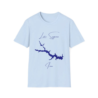 Iowa  Lake  Sugema  T-shirt  front  position  view  from  front  light  blue.webp