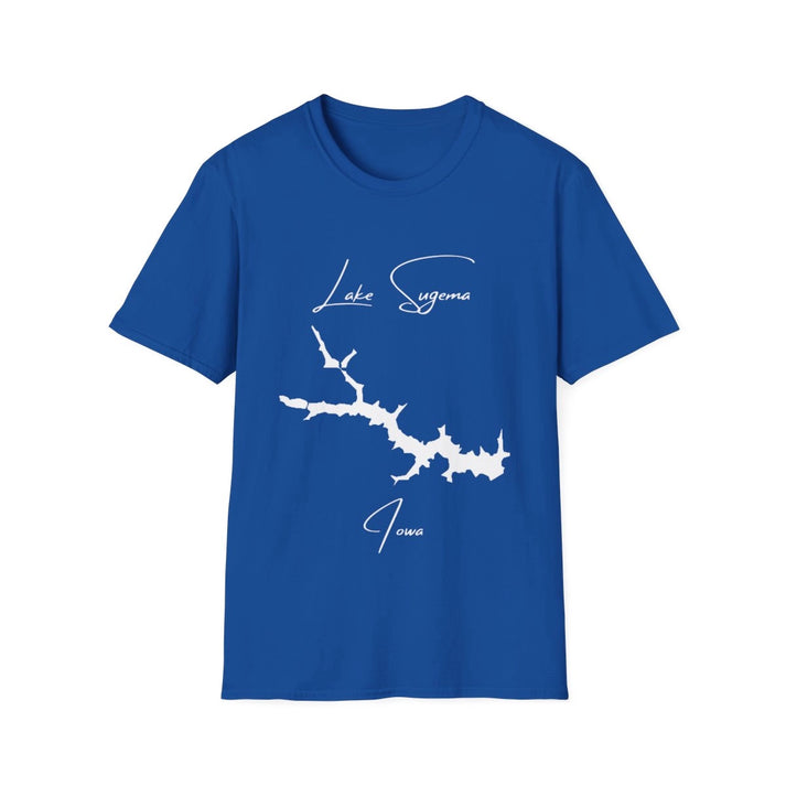 Iowa  Lake  Sugema  T-shirt  front  position  view  from  front  royal.webp