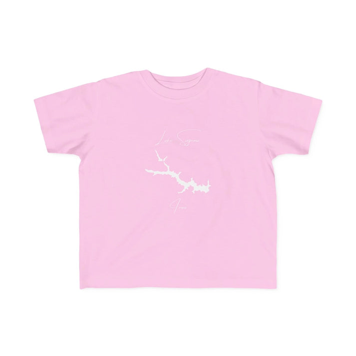 Iowa  Lake  Sugema  Toddler  T-shirt  front  position  view  from  front  pink.webp