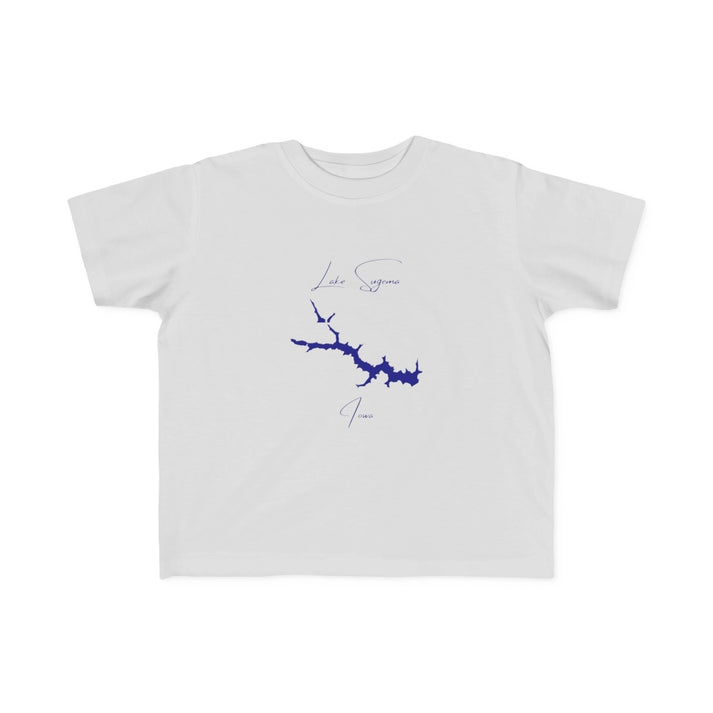 Iowa  Lake  Sugema  Toddler  T-shirt  front  position  view  from  front  silver.webp