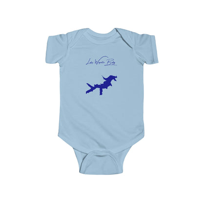 Iowa  Lake  Wapello  Onesie  front  position  view  from  front  light  blue.webp