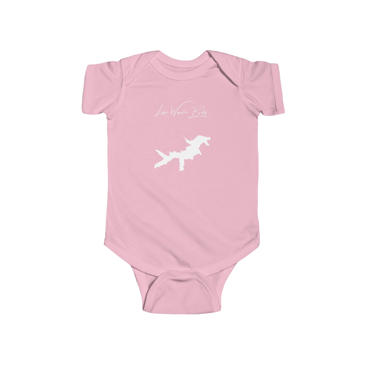 Iowa  Lake  Wapello  Onesie  front  position  view  from  front  pink.webp