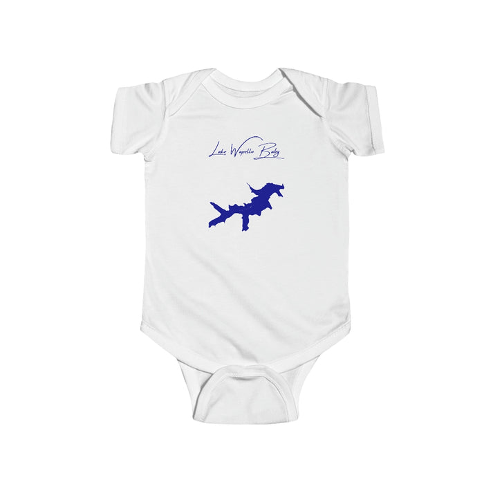 Iowa  Lake  Wapello  Onesie  front  position  view  from  front  white.webp