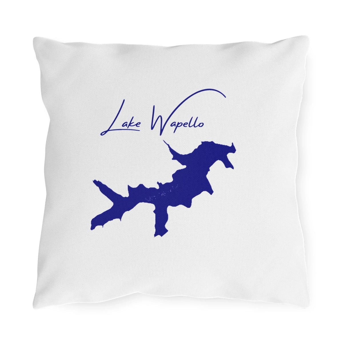 Iowa  Lake  Wapello  Outdoor  Pillow  front  position  view  from  front  16  x  16.webp