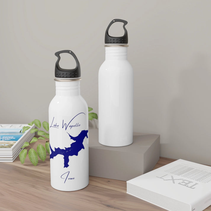 Iowa  Lake  Wapello  Water  bottle  other  position  view  from  context-2  white.webp