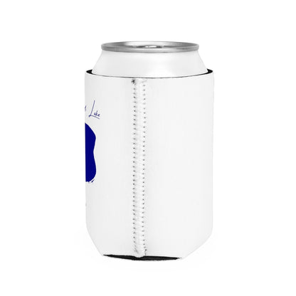 Iowa  Lost  Island  Lake  Can  Koozie  all  position  view  from  right  white.webp