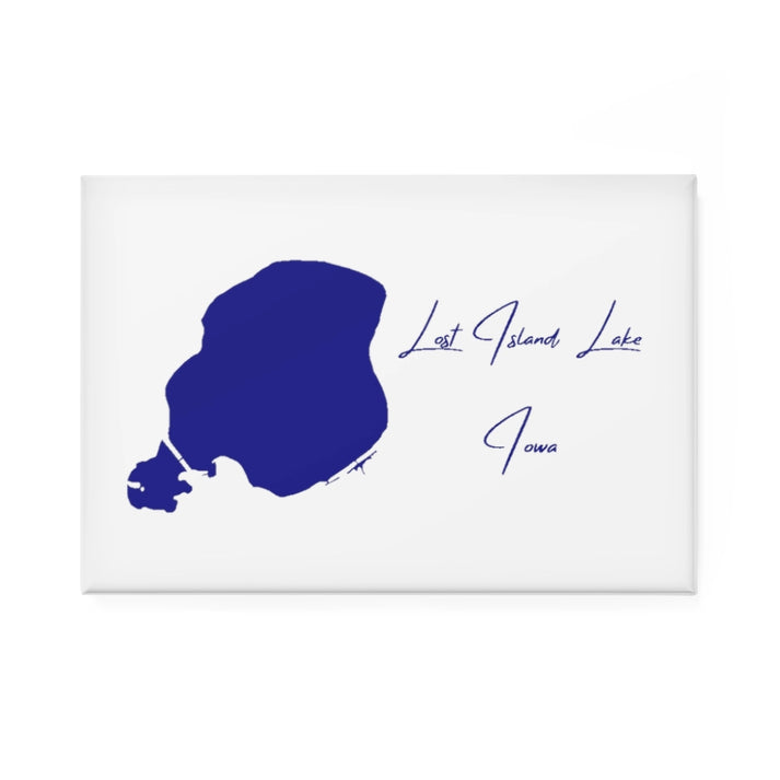 Iowa  Lost  Island  Lake  Magnet  front  position  view  from  front  2  x  3.webp
