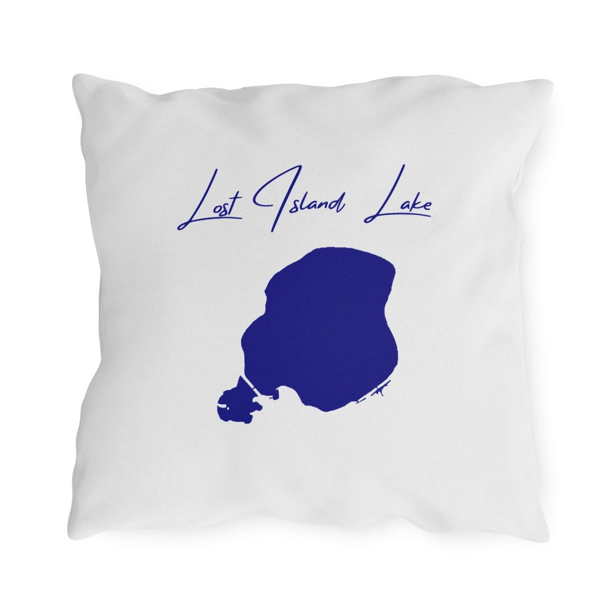 Iowa  Lost  Island  Lake  Outdoor  Pillow  back  position  view  from  back  18  x  18.webp