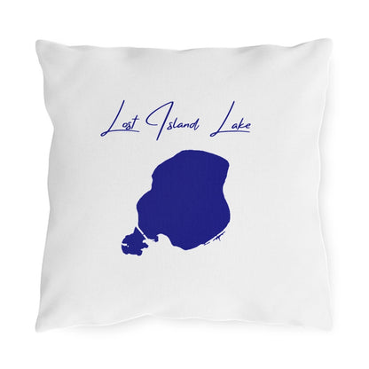 Iowa  Lost  Island  Lake  Outdoor  Pillow  front  position  view  from  front  16  x  16.webp