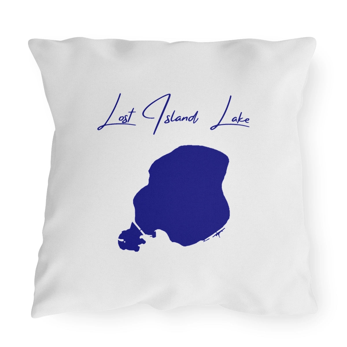 Iowa  Lost  Island  Lake  Outdoor  Pillow  front  position  view  from  front  20  x  20.webp