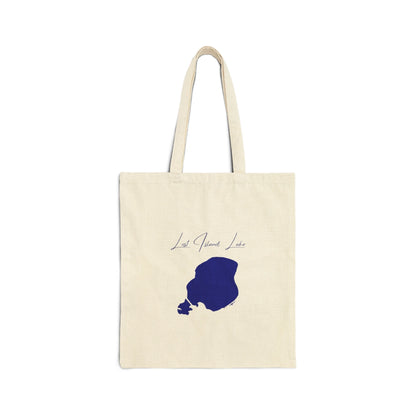 Iowa  Lost  Island  Lake  Tote  Bag  back  position  view  from  back  15  x  16.webp