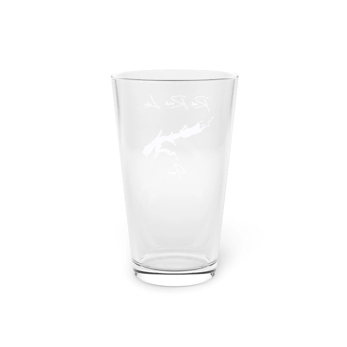 Iowa  Red  Rock  Lake  16oz  Pint  Glass  front  position  view  from  back  16oz.webp
