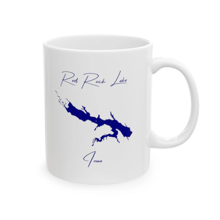 Iowa  Red  Rock  Lake  Ceramic  Mug  other  position  view  from  right  11oz.webp