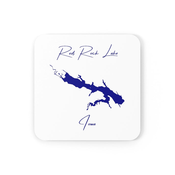 Iowa  Red  Rock  Lake  Coaster  Set  front  position  view  from  front  3.75  x  3.75.webp