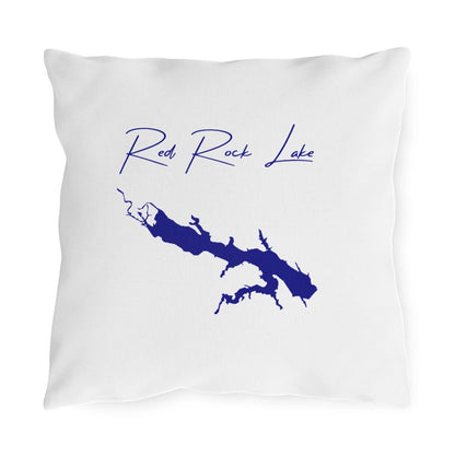 Iowa  Red  Rock  Lake  Outdoor  Pillow  front  position  view  from  front  16  x  16.webp