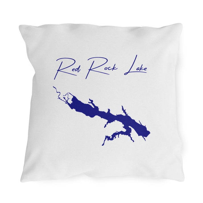Iowa  Red  Rock  Lake  Outdoor  Pillow  front  position  view  from  front  18  x  18.webp